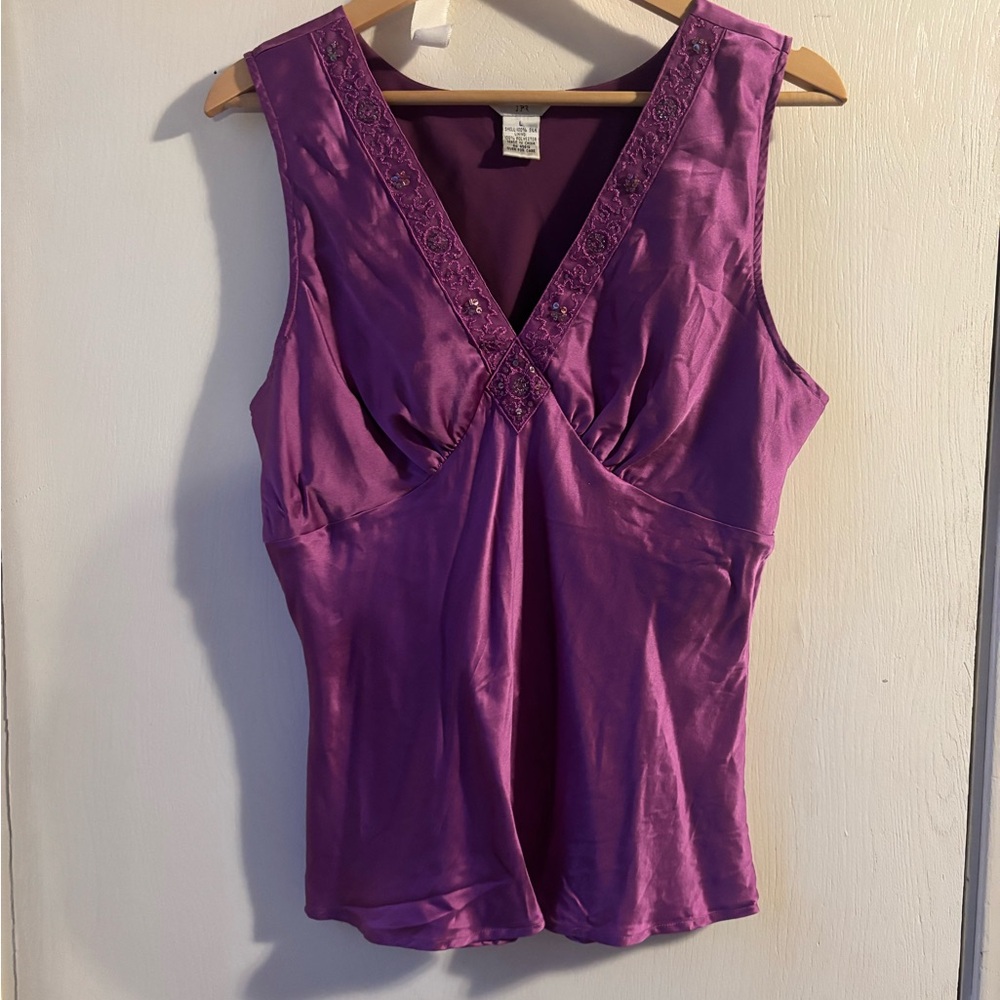 Vintage outfit JPR silk cami